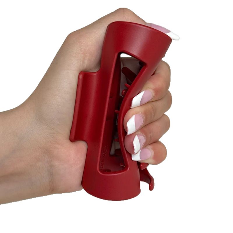 Soft Silicone Shark Clip Drop-resistant Non-fragile Clip Hairware Hairpin