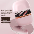 Mini Portable Cordless Hair Straightening Comb