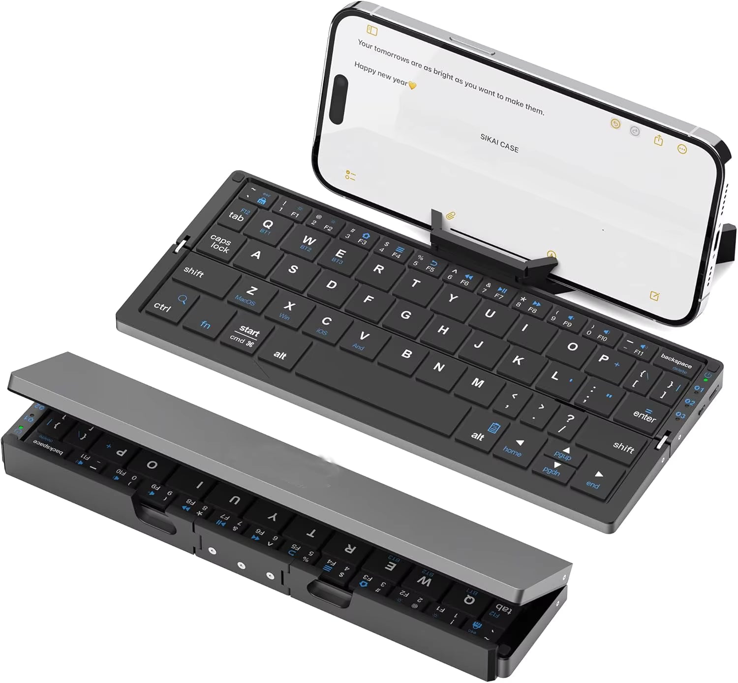 TRIOZ - Mini Folding Bluetooth Keyboard