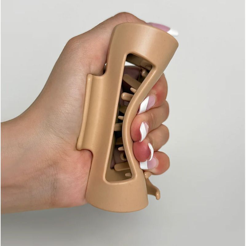 Soft Silicone Shark Clip Drop-resistant Non-fragile Clip Hairware Hairpin