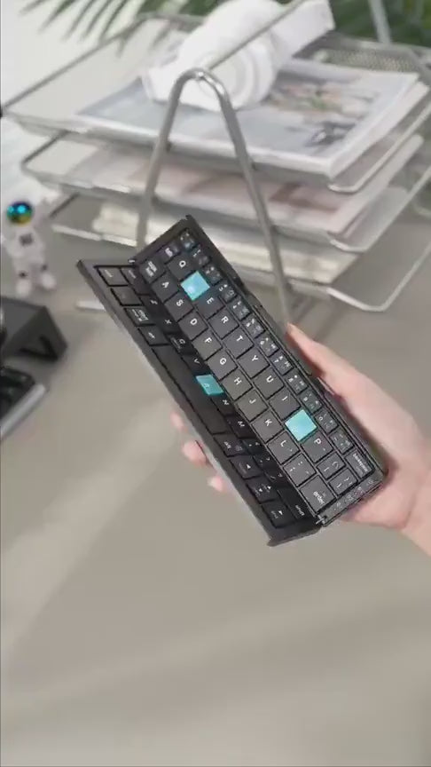 TRIOZ - Mini Folding Bluetooth Keyboard